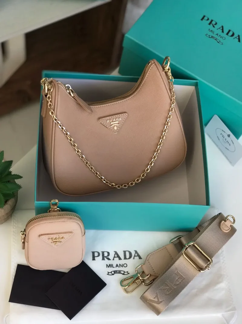 شنطة برادا بيج غامق