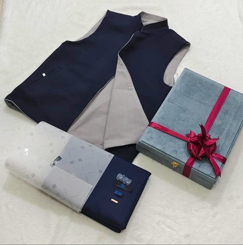 سديري وثوب كحلي شتوي