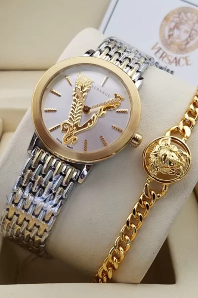 طقم ساعة واسوارة ماركة فرزاتشي