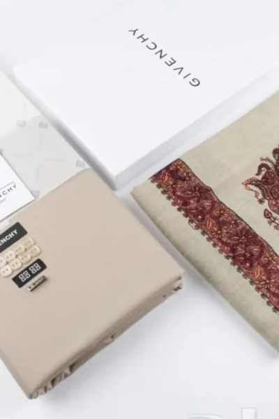 طقم قماش وشال كشميري