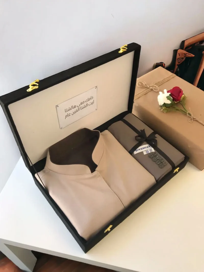 هدية رجالي طقم سديري وقماش شتوي