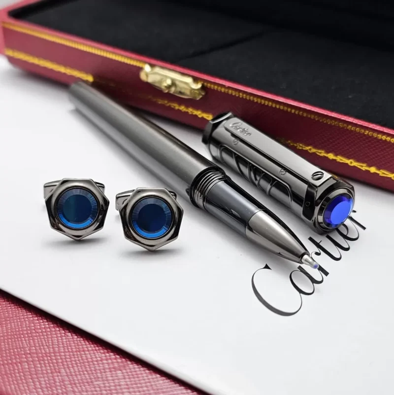 قلم كارتير غطا اسود