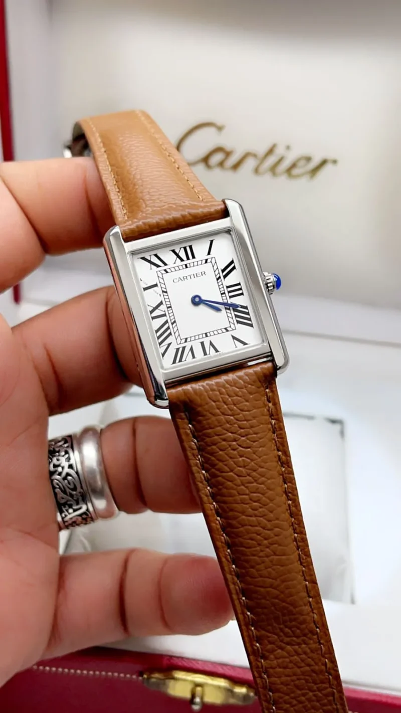 ساعة كارتير رجالي جلد