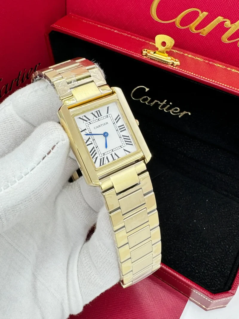ساعة كارتير رجالي ذهبيه