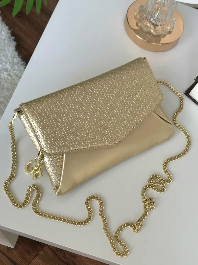 شنطة سي اتش ذهبي