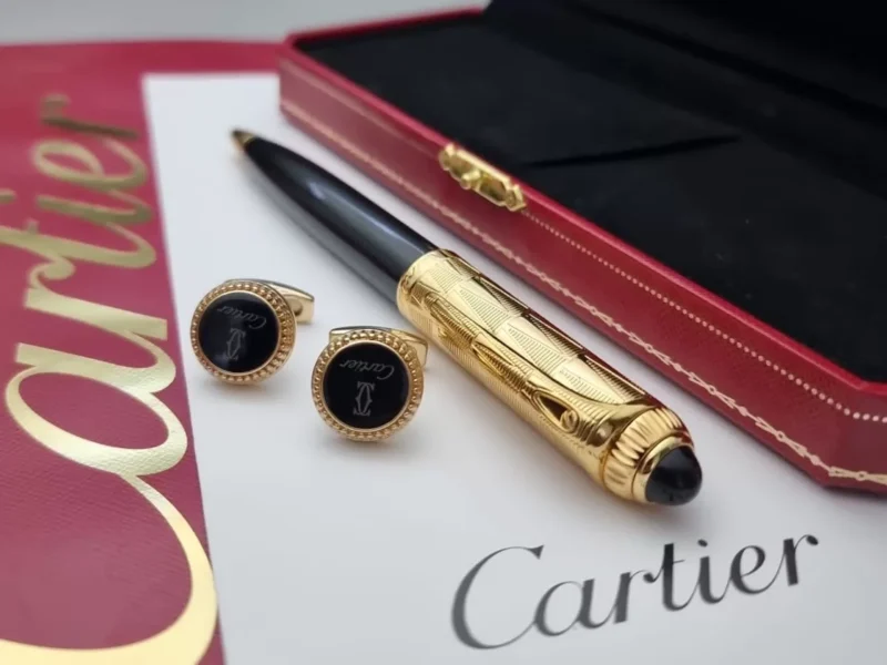 اقلام كارتير ذهبي واسود