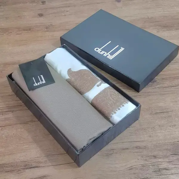 شال رجالي مع قماش شتوي