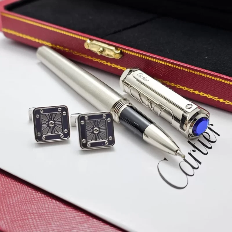 قلم كارتير رصاصي غطاء