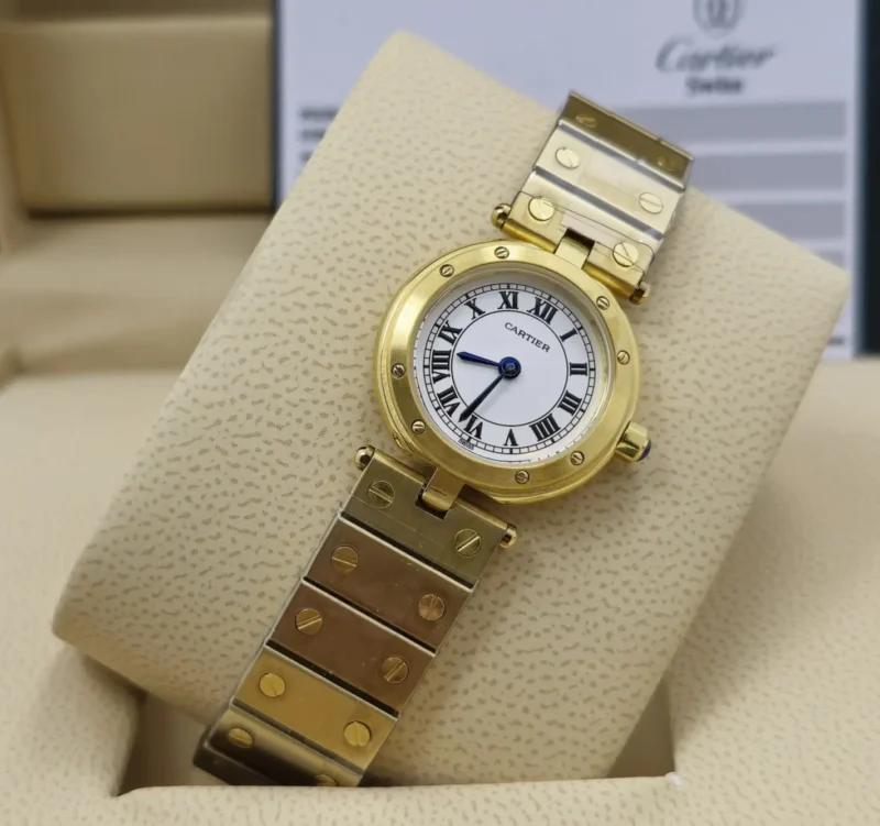 ساعه كارتير فنتج ذهبي نسائي