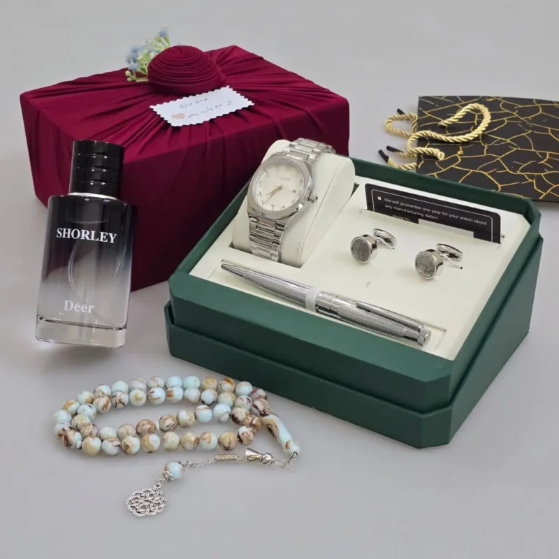 طقم ساعة رجالية