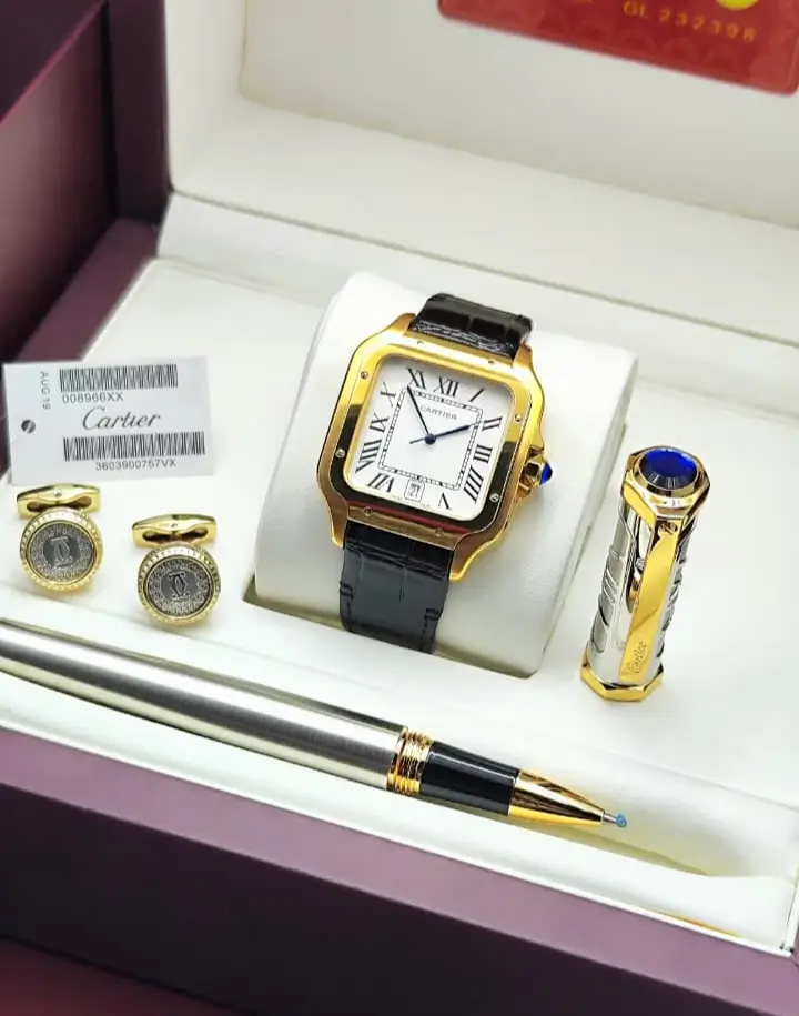 طقم قلم ساعة كبك كارتير