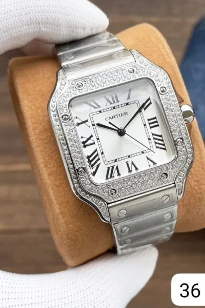 ساعة كارتير نسائي سانتوس