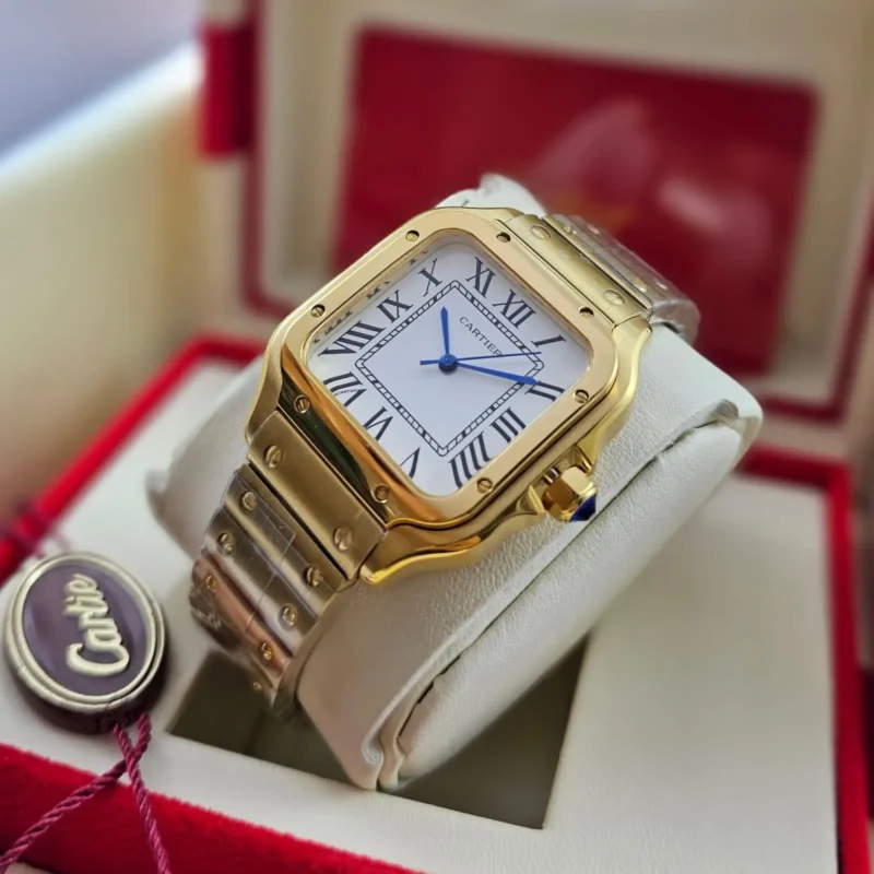 ساعة كارتير نسائي ذهبي