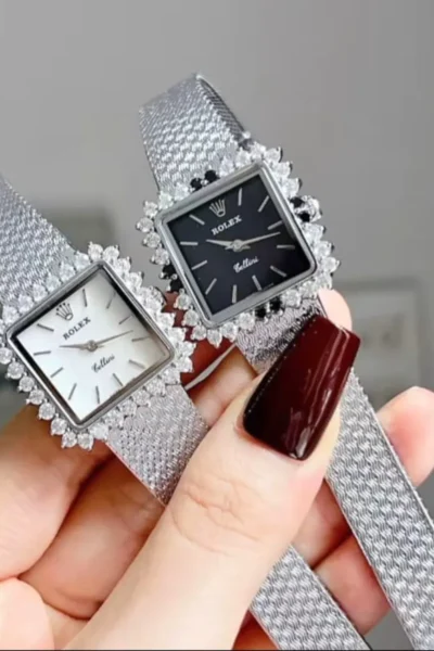ساعة رولكس نسائي حصير