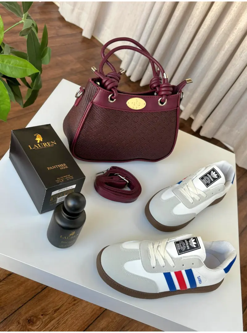 شنط ماركه طقم مع شوزات