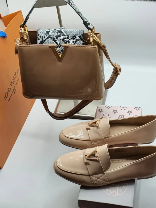 طقم شنط شوز LV