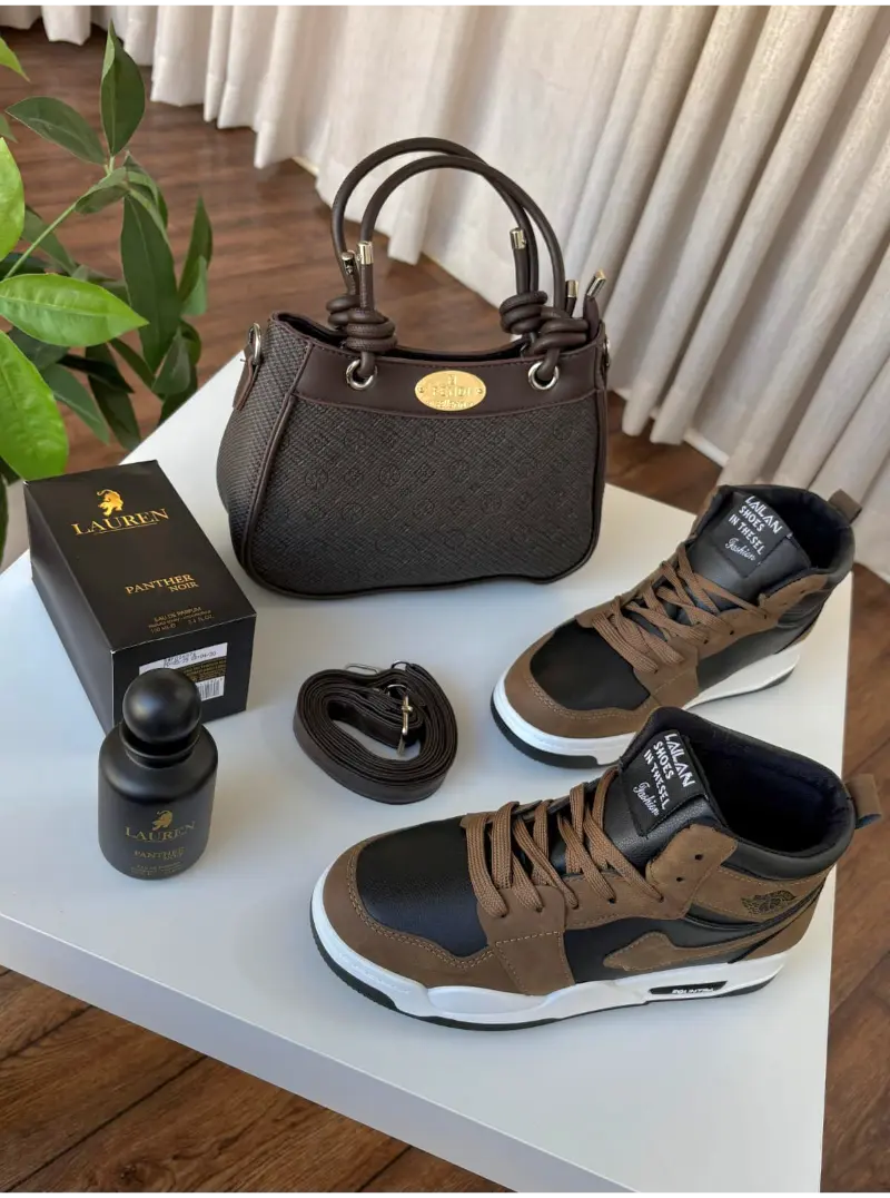 طقم نسائي شنطه وجوتي ماركه