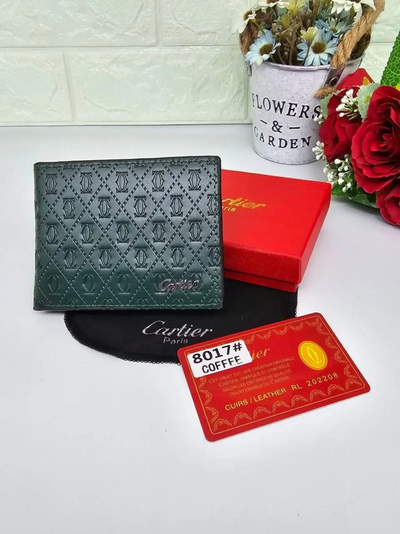 محفظة كارتير اخضر