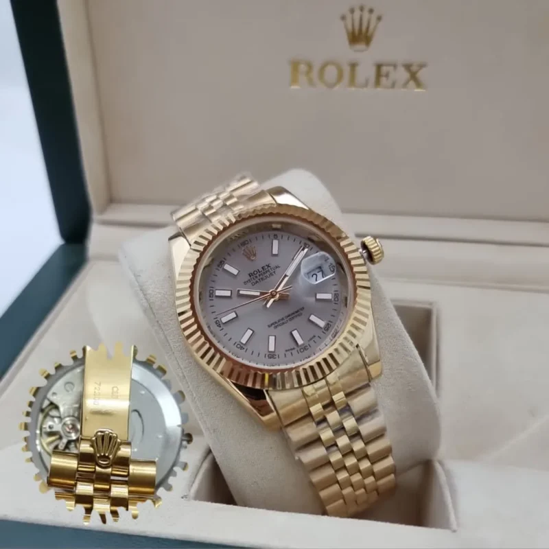 ساعة رولكس ذهبي