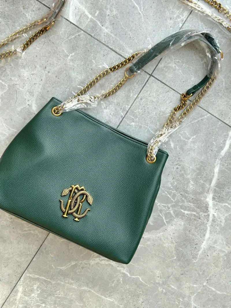 شنطة روبرتو كفالي خضراء