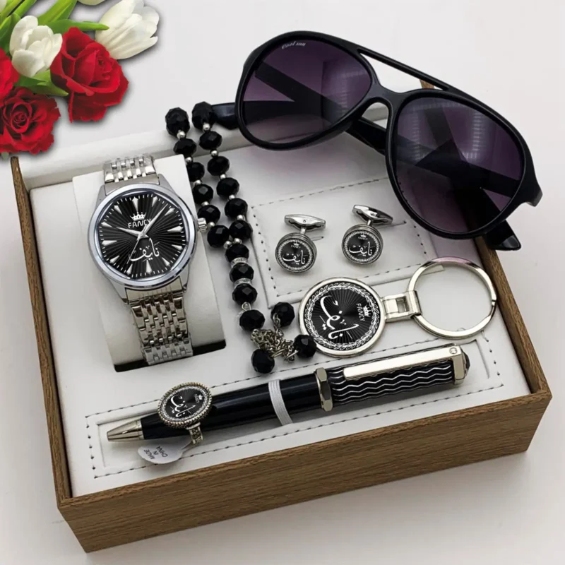 اطقم ساعات رجاليه مع طباعه الاسم