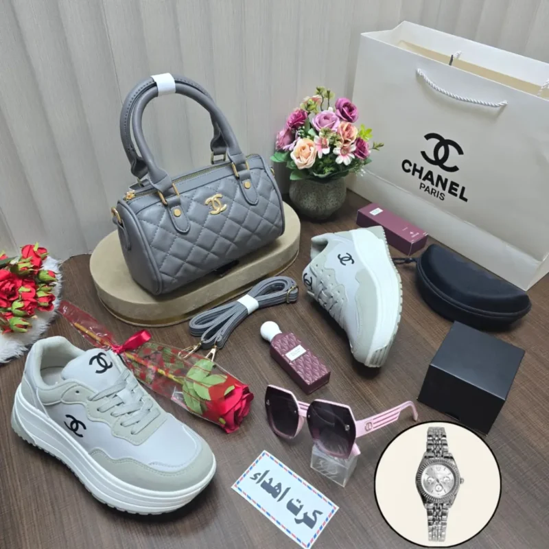 بوكس شنطه وشوز شانيل هدیه نسائي