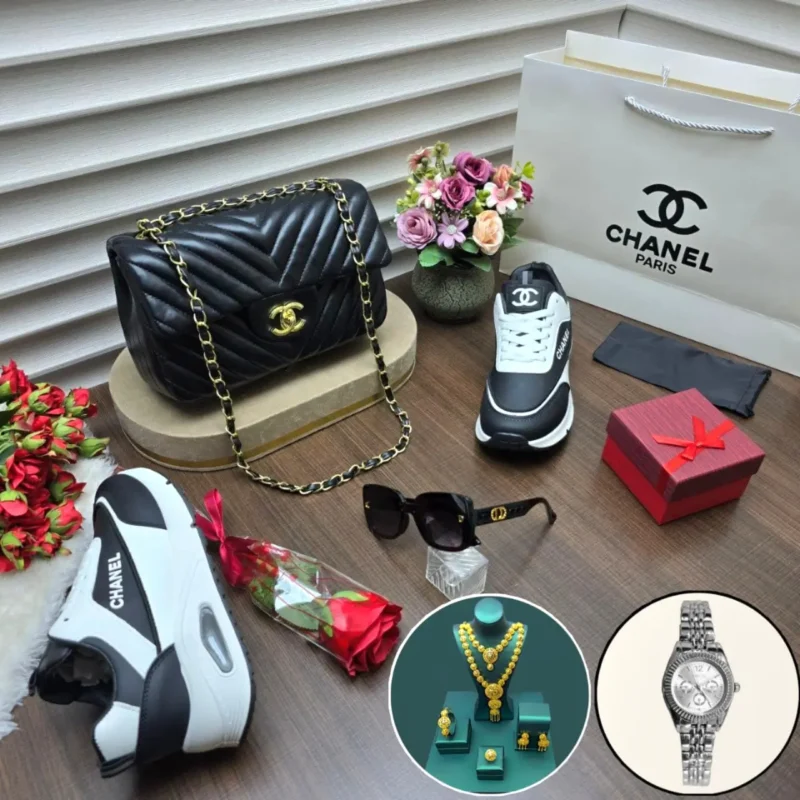 شنطة وشوز طقم اسود