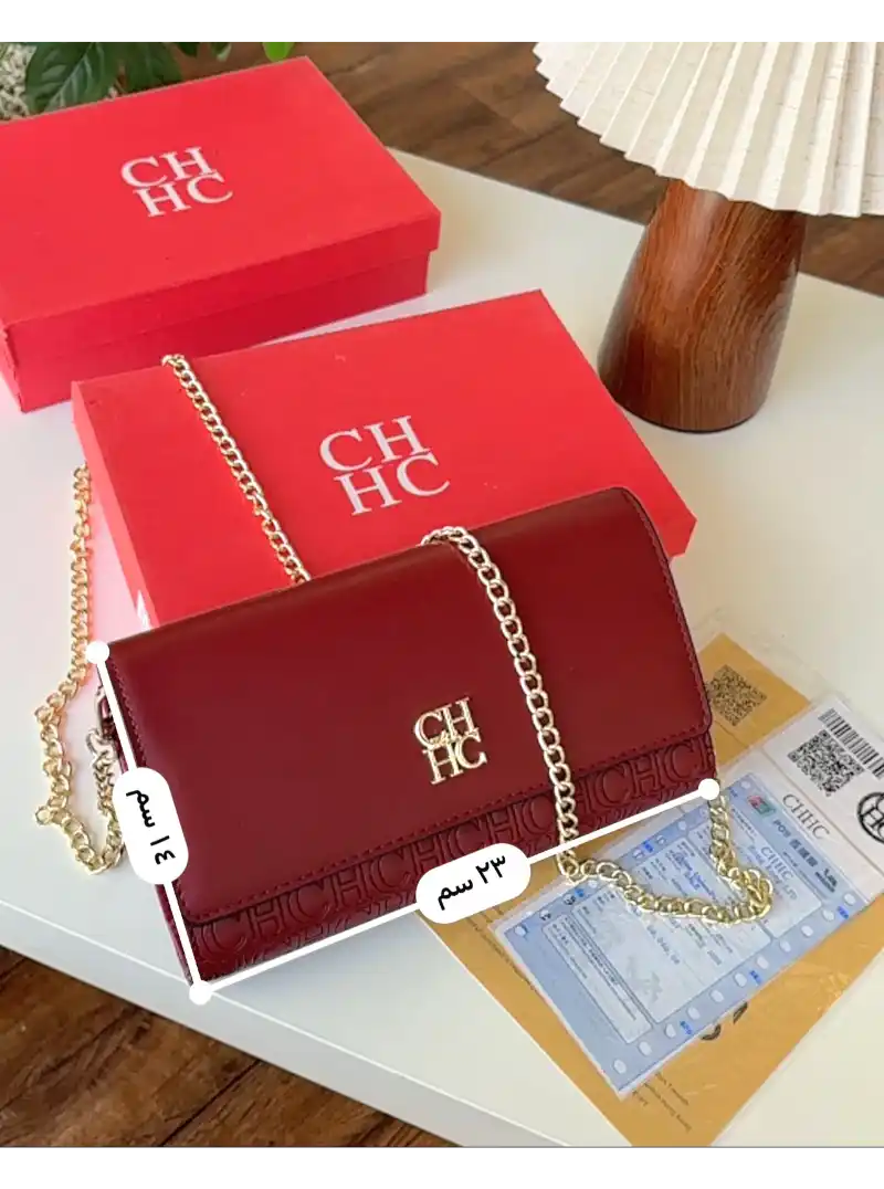 شنطه سي اتش لون احمر