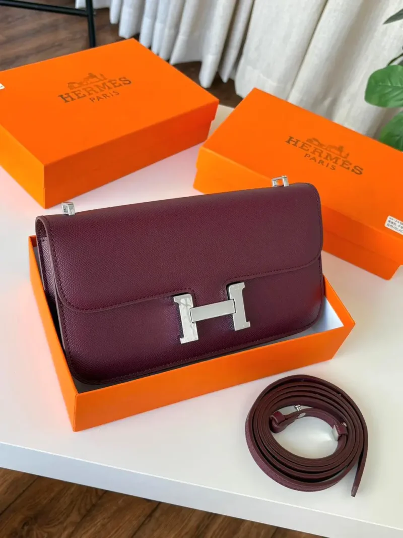 شنطه هرمز عنابي صغيره