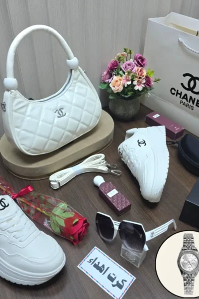 طقم شنطة وشوز شانيل