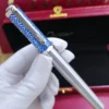 قلم كارتير ازرق وفضي