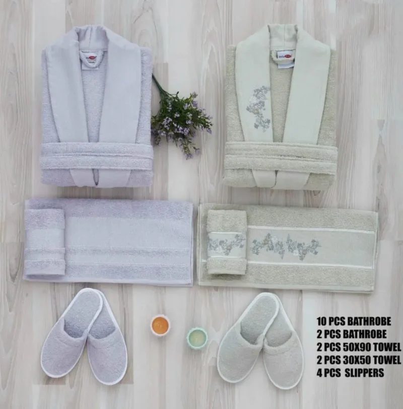 طقم روب حمام