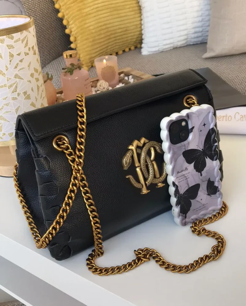 شنطة روبرتو كفالي سوداء