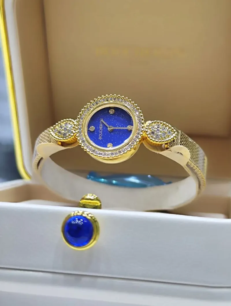 ساعه بوشرون ذهبيه نسائي