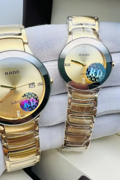 ساعات رجالي ونسائي طقم