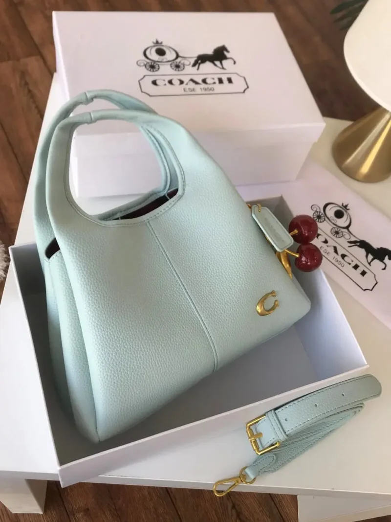 شنطة كوتش أخضر فاتح