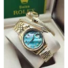 ساعة رولكس فيروزي نسائي