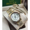 ساعه رولكس حريمي ذهبي