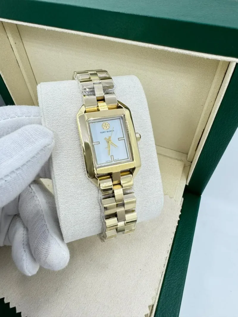 ساعه توري بورش ذهبي