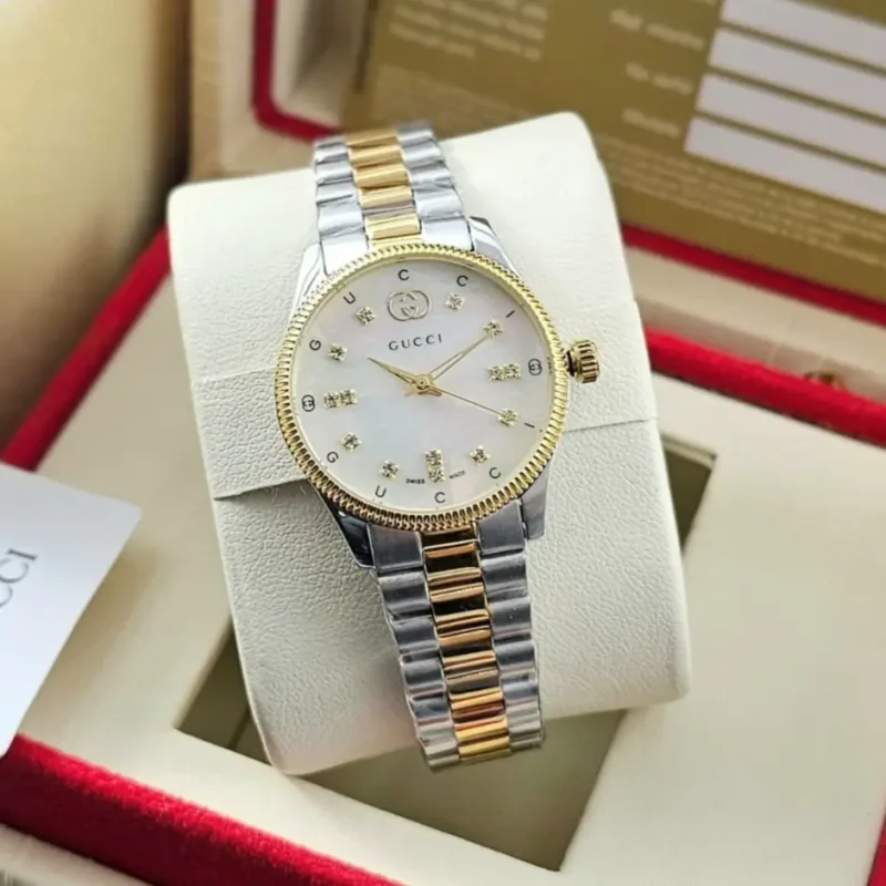 ساعة نسائية ماركة قوتشي