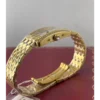 ساعه كارتير نسائيه ذهبيه مستطيل