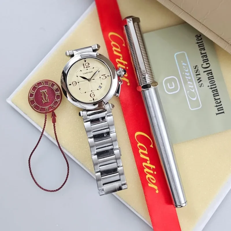 ساعه وقلم كارتير