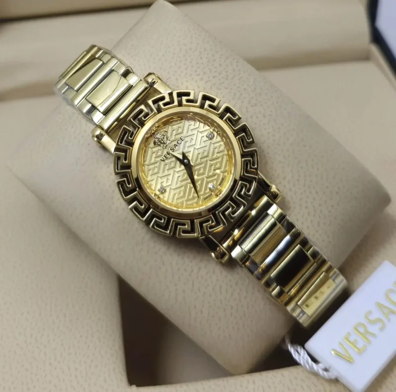 ساعة نسائيه ذهبي ترند