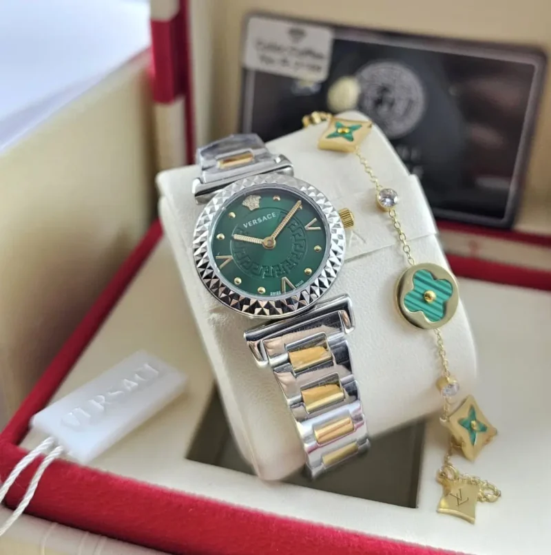 طقم ساعة واسوارة ماركة فرزاتشي