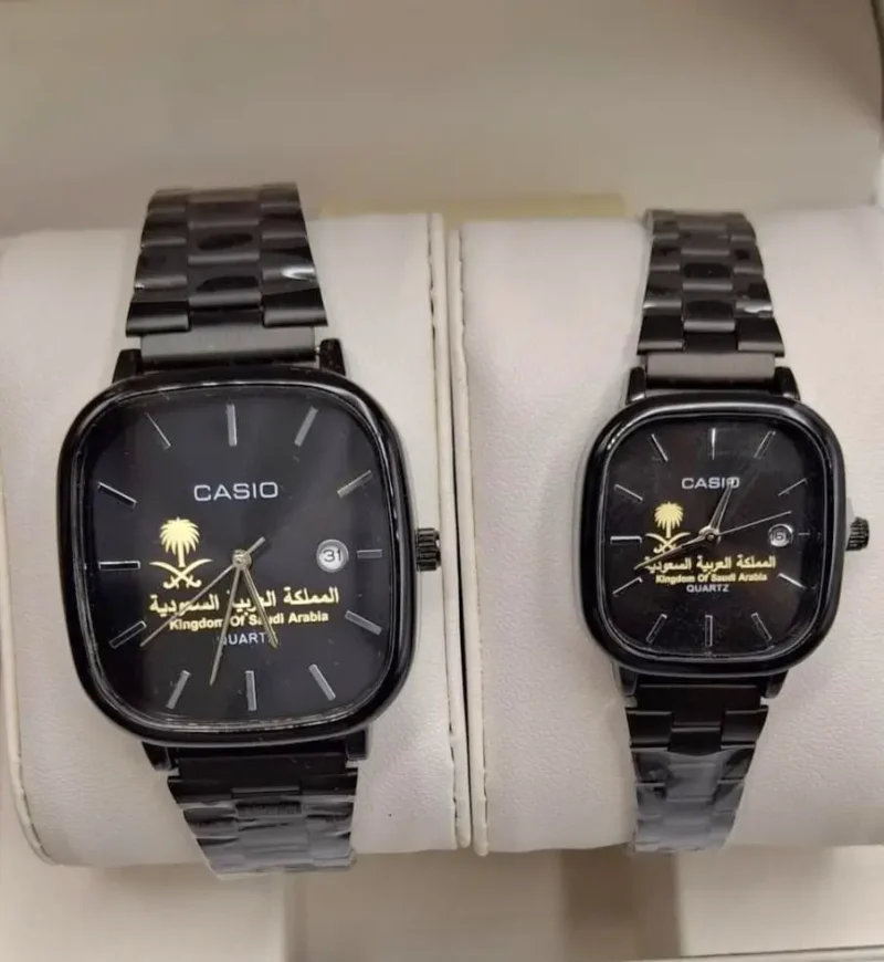 طقم ساعات كاسيو سوداء