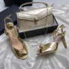 اطقم كعب وشنط ماركات نسائية