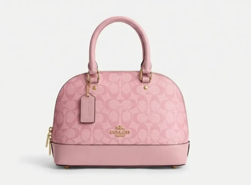 شنطه كوتش لون وردي