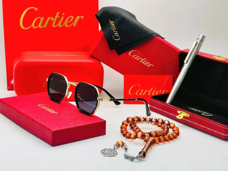 طقم كارتير نظارة وقلم