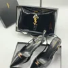 طقم كعب وشنطة لون اسود