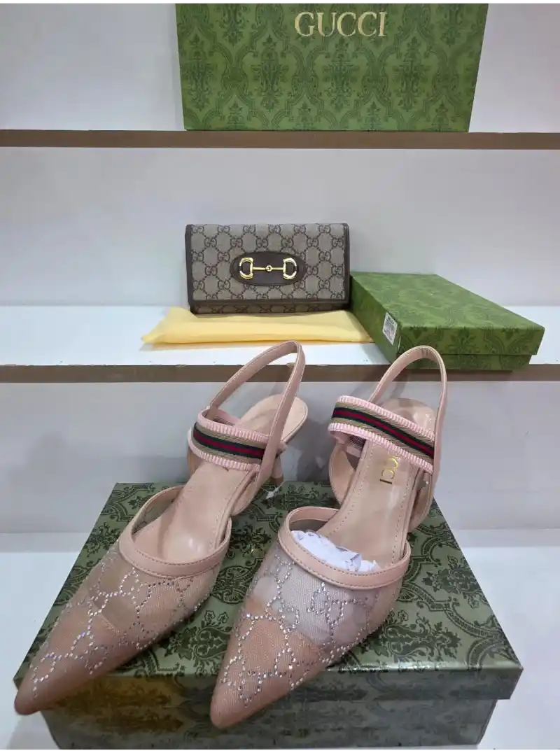 كعب وشنطة طقم جوتشي